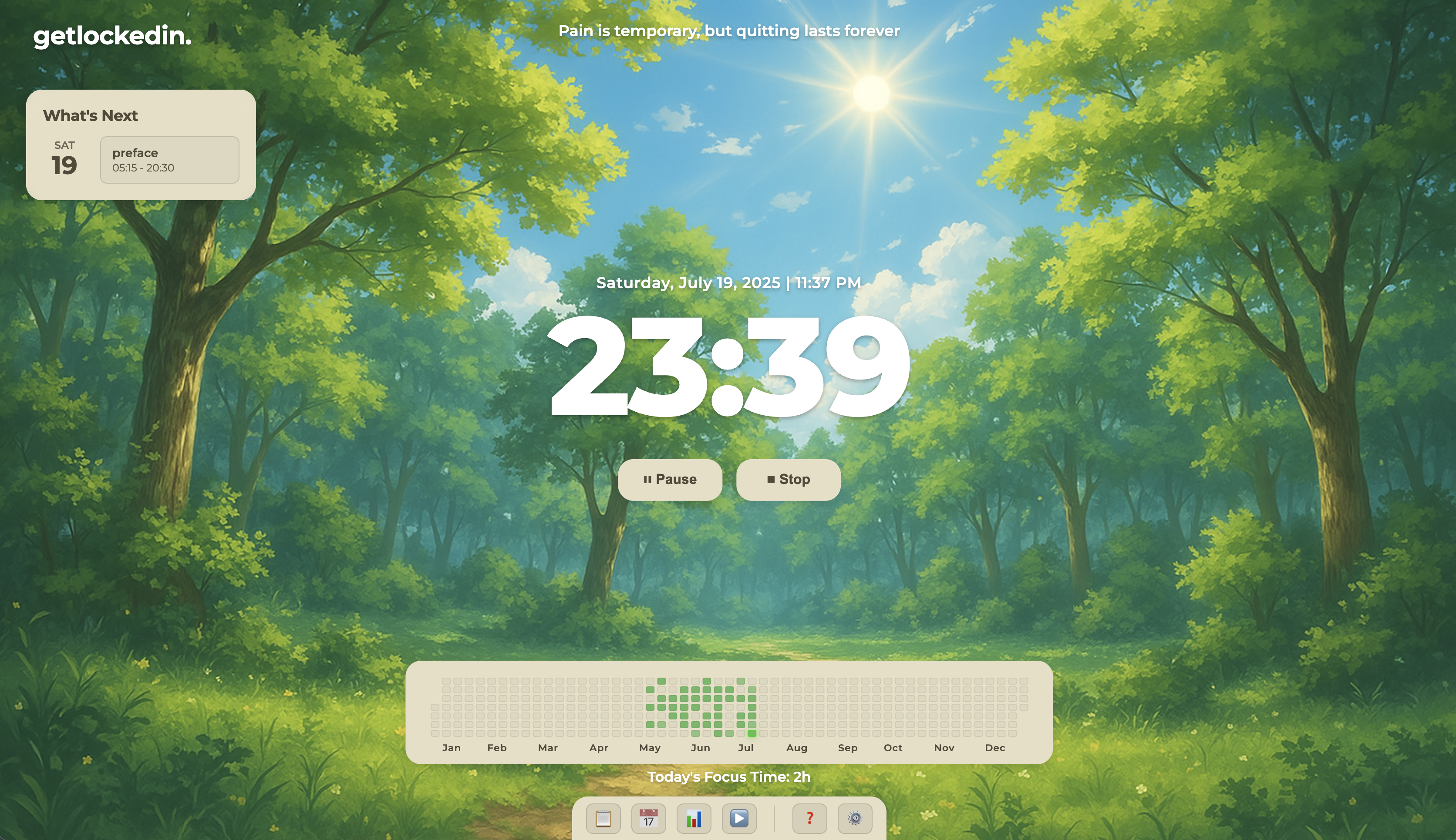 Widgets and Progress Grid